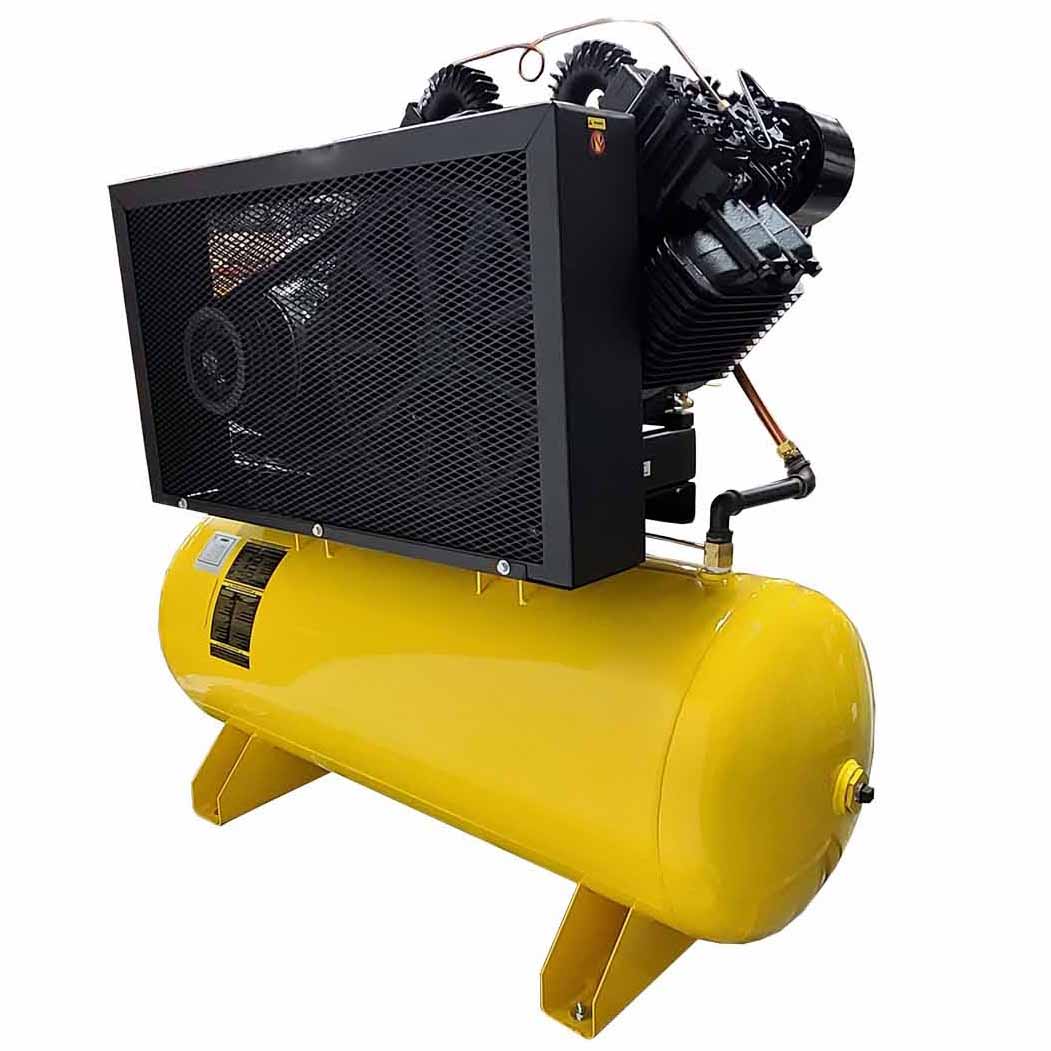 Emax 20 HP Air Compressor 3 Phase 120 Gallon Horizonal Tank 460V 82 CFM EP20H120V3(20 Hp Air Compressor 3 Phase 120 Gallon Horizonal Tank 460v 82 Cfm Ep20h120v3)