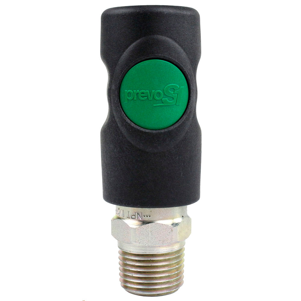  Prevost High Flow Safety Air Coupler ESI071253 1/2" MNPT Quality Prevo S1(Prevost High Flow Safety Air Coupler Esi071253 1 2 Mnpt Quality New Prevo S1)