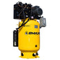  EMAX ESP07V120V1 7.5 HP Single Phase 120 Gallon Vertical Air Compressor Two Stage 208/230V(Premium 7 5 Hp 1 Ph 120 Gallon Vertical With Air Silencer With Pressure Lube Pump)