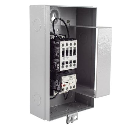  WEG 1 HP Three Phase Magnetic Starter Electric Motor Control NEMA 1 460V(Weg 1 Hp Three Phase Magnetic Starter Electric Motor Control Nema 1 460v)