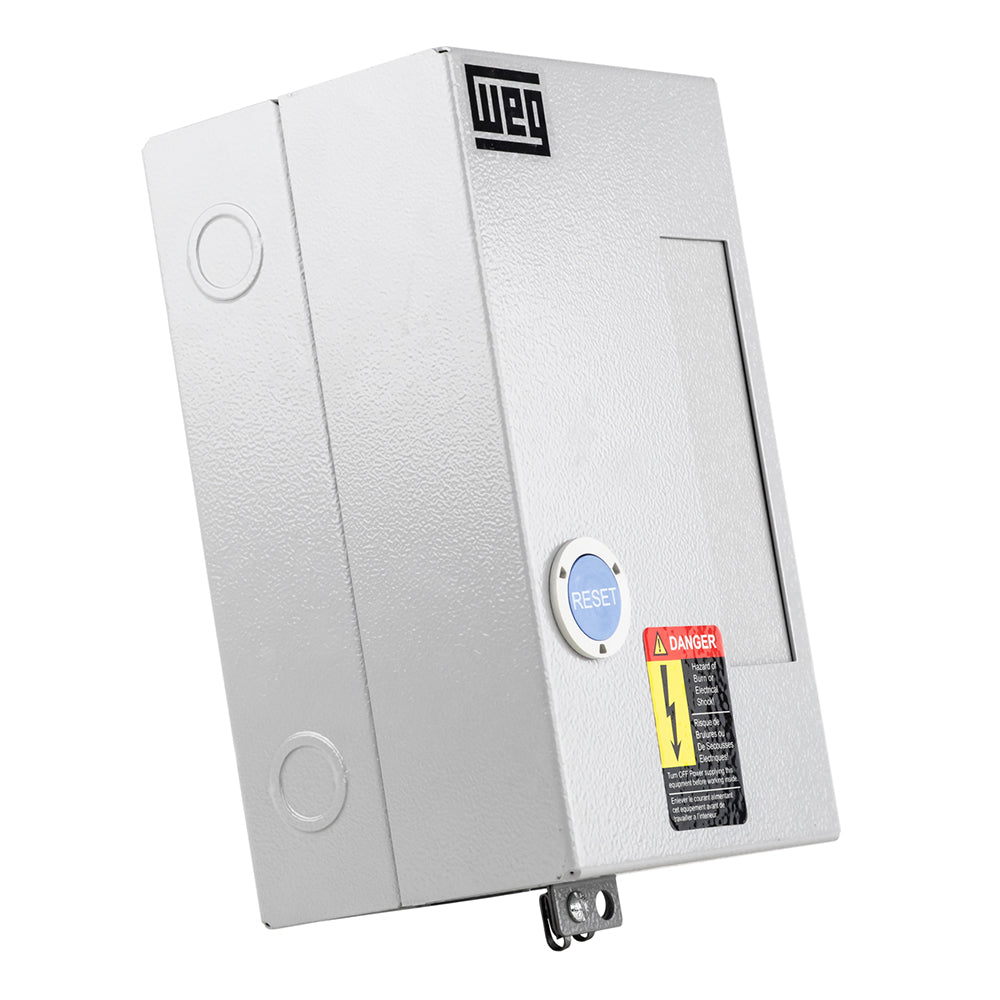  WEG 2 HP Three Phase Magnetic Starter Electric Motor Control NEMA 1 230V(Weg 2 Hp Three Phase Magnetic Starter Electric Motor Control Nema 1 230v)