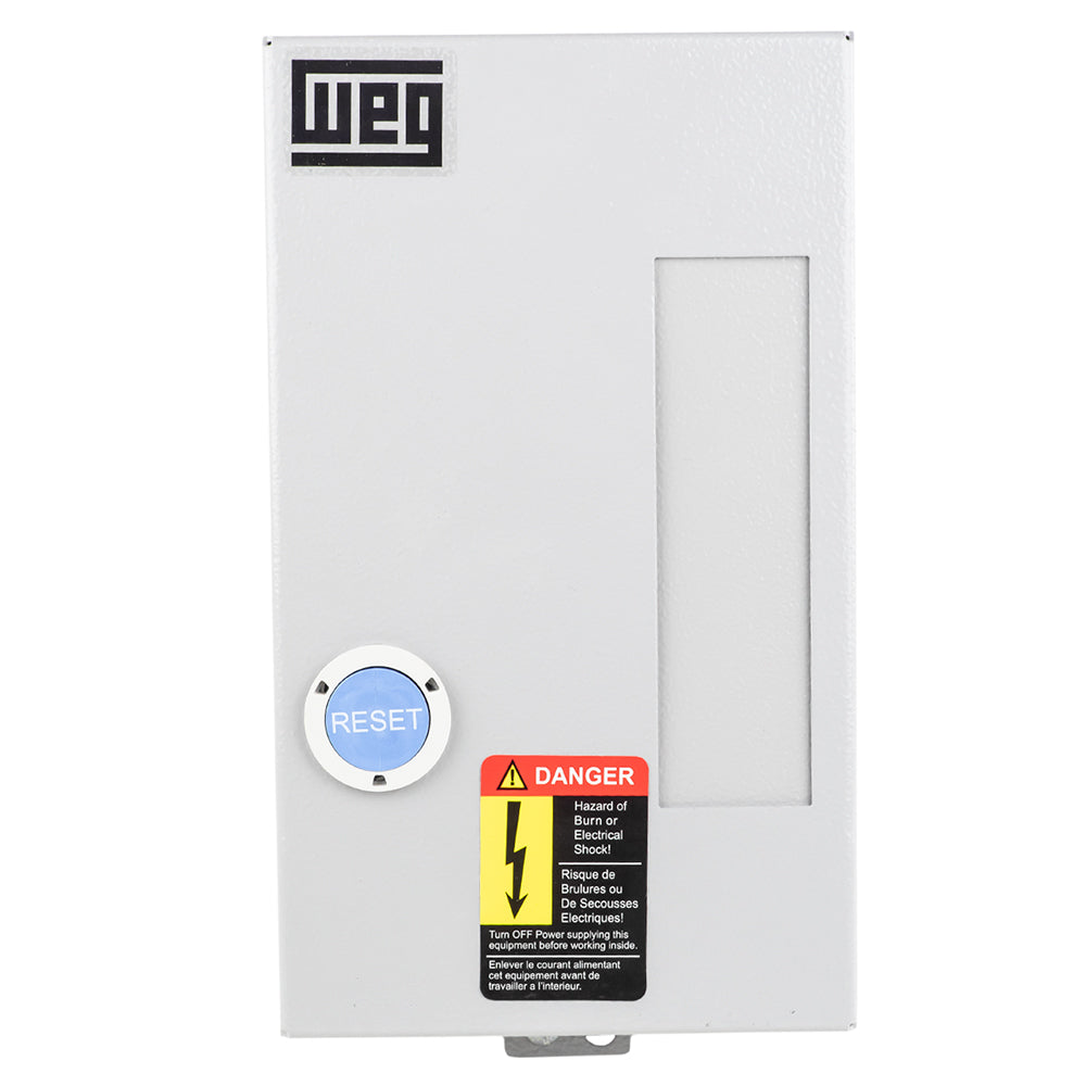  WEG 2 HP Three Phase Magnetic Starter Electric Motor Control NEMA 1 230V(Weg 2 Hp Three Phase Magnetic Starter Electric Motor Control Nema 1 230v)
