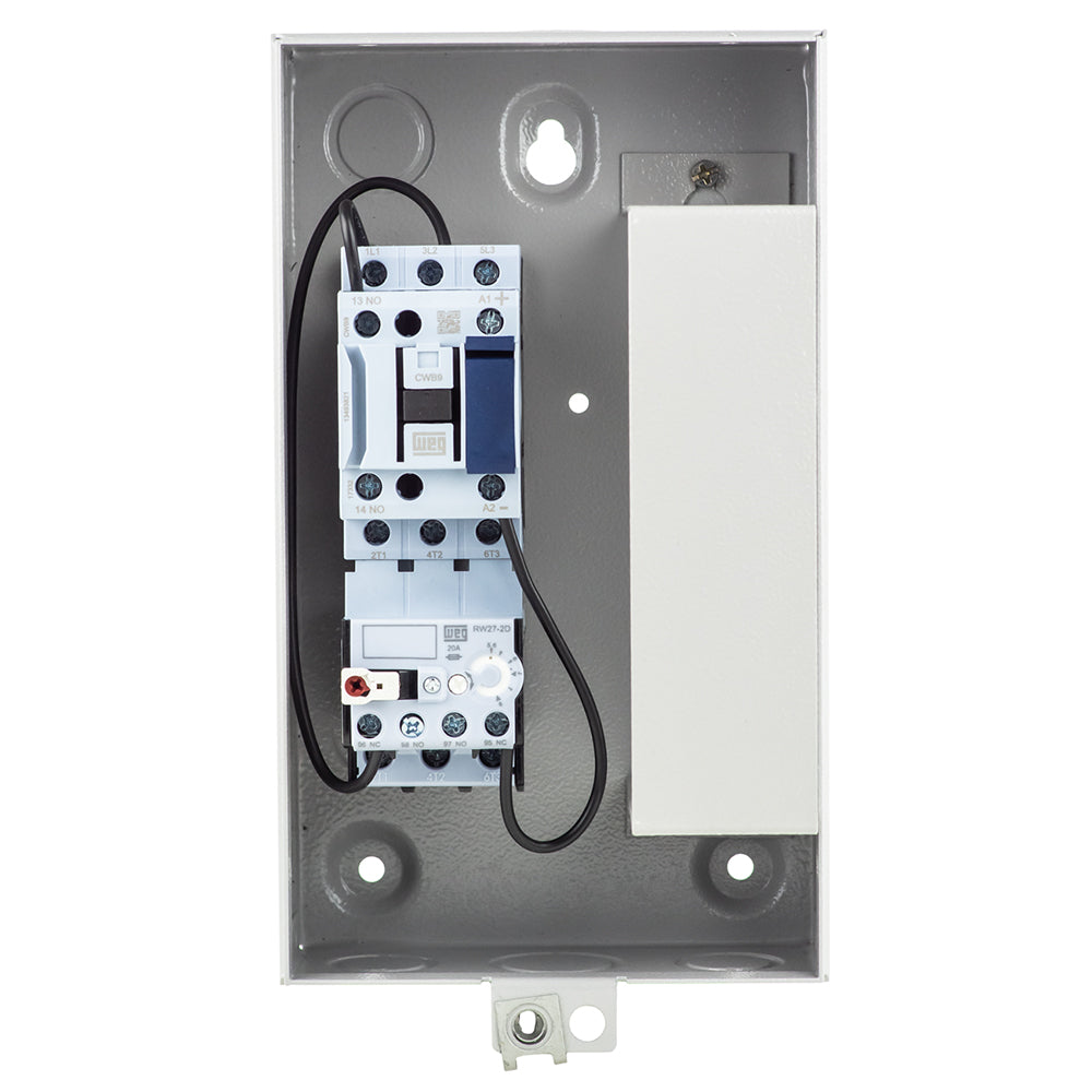  WEG 2 HP Three Phase Magnetic Starter Electric Motor Control NEMA 1 230V(Weg 2 Hp Three Phase Magnetic Starter Electric Motor Control Nema 1 230v)