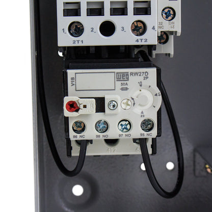  WEG 3 HP Single Phase Magnetic Starter Electric Motor Control NEMA 1 208-240 V(Weg 3 Hp Single Phase Magnetic Starter Electric Motor Control Nema 1 208 240 V)