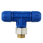 RapidAir FastPipe 3/4" To 1/2" FNPT Reducing Tee Fitting Compressed Air Pipping F1009 Single(F1009 Pipe Fastpipe Composite 3 4 Diameter Reducing Tee X 1 2 Female Npt)