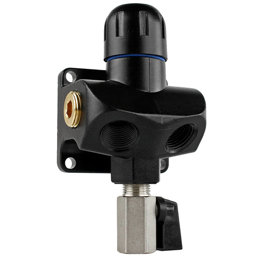  Rapidair Fastpipe 3/4" Wall Outlet With 1/2" NPT Ports Aluminum Compressed Air Piping F1024(Rapidair Fastpipe 3 4 Wall Outlet With 1 2 Npt Ports Aluminum Compressed Air Piping F1024)