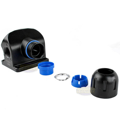  Rapidair Fastpipe 3/4" Wall Outlet With 1/2" NPT Ports Aluminum Compressed Air Piping F1024(Rapidair Fastpipe 3 4 Wall Outlet With 1 2 Npt Ports Aluminum Compressed Air Piping F1024)