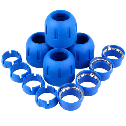  Multi Directional 3/4" Fastpipe Cross Fitting Aluminum Compressed Air Piping F1051(Multi Directional 3 4 Fastpipe Cross Fitting Aluminum Compressed Air Piping F1051)