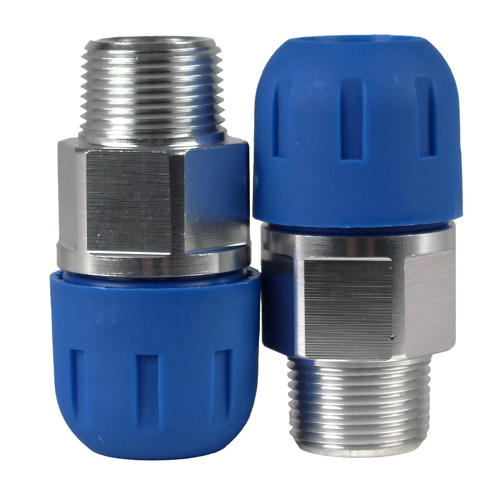  RapidAir FastPipe 3/4" Ball Valve Shut Off Kit With Two 3/4" Threaded Adapters F1111(F1111 Pipe Fastpipe Composite 3 4 Diameter Valve Kit Lockable)