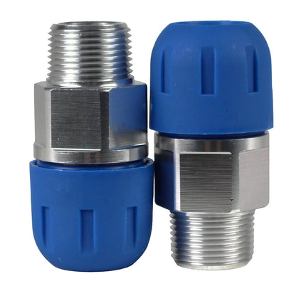  RapidAir FastPipe 3/4" Ball Valve Shut Off Kit With Two 3/4" Threaded Adapters F1111(F1111 Pipe Fastpipe Composite 3 4 Diameter Valve Kit Lockable)