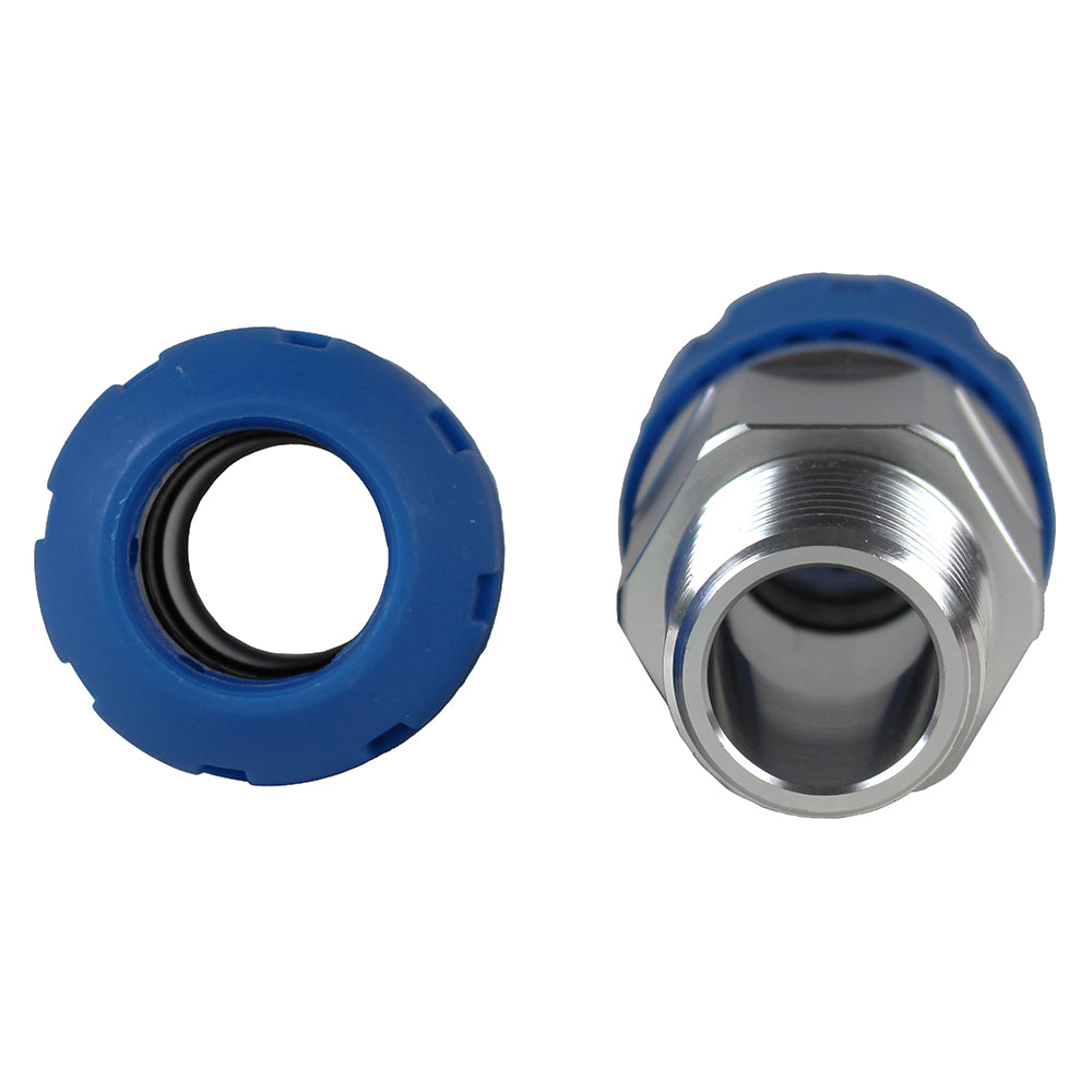  RapidAir FastPipe 3/4" Ball Valve Shut Off Kit With Two 3/4" Threaded Adapters F1111(F1111 Pipe Fastpipe Composite 3 4 Diameter Valve Kit Lockable)