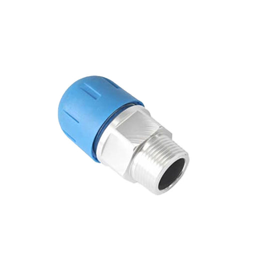  F1118 RapidAir FastPipe Threaded Adapter Fitting 3/4"x 3/4" MNPT(F1118 Rapidair Fastpipe Threaded Adapter Fitting 3 4x 3 4 Mnpt)