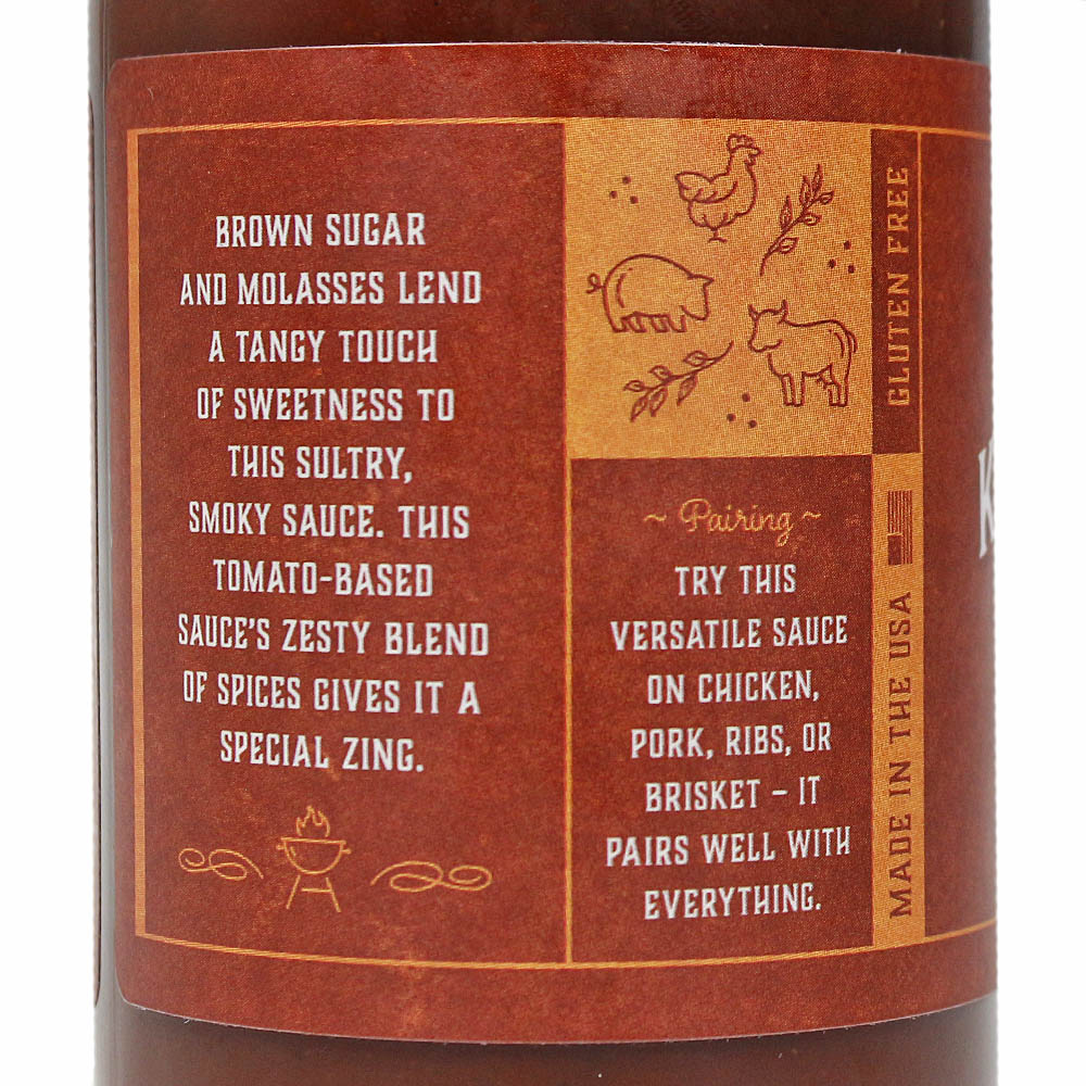  American Stockyard All Natural Kansas City Classic BBQ Sauce Gluten Free 15 Oz.(American Stockyard Kansas City Classic Bbq Sauce Gluten Free Vegan 15 Oz)