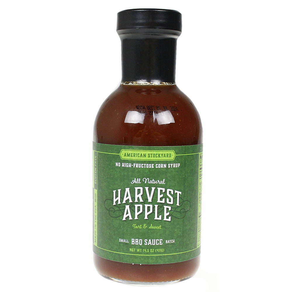  American Stockyard Harvest Apple BBQ Sauce Tart & Sweet Gluten Free 14.5 Oz.(American Stockyard Harvest Apple Bbq Sauce Tart Sweet Gluten Free Vegan 14 5 Oz)