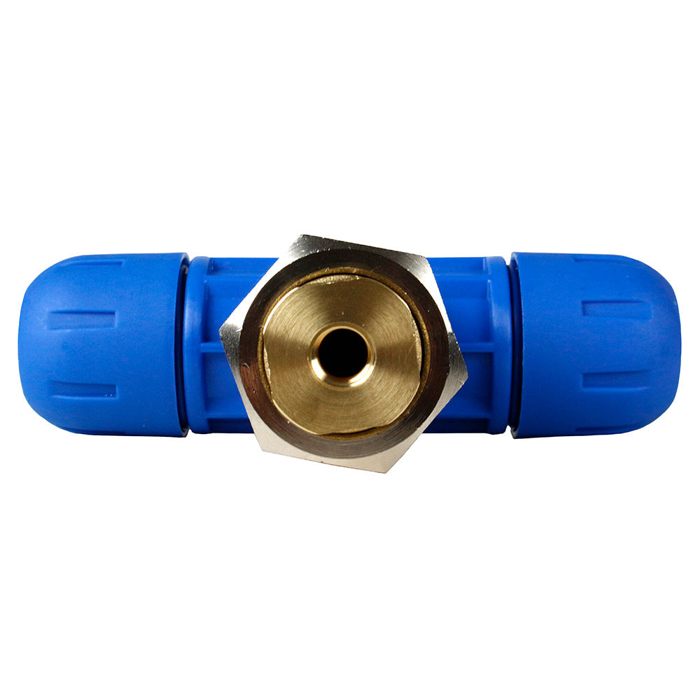  1" X 1/4" NPT Reducing Tee Rapid Air FastPipe Compressed Air Piping F2007(F2007 Pipe Fastpipe Composite 1 Diameter Reducing Tee X 1 4 Female Npt)