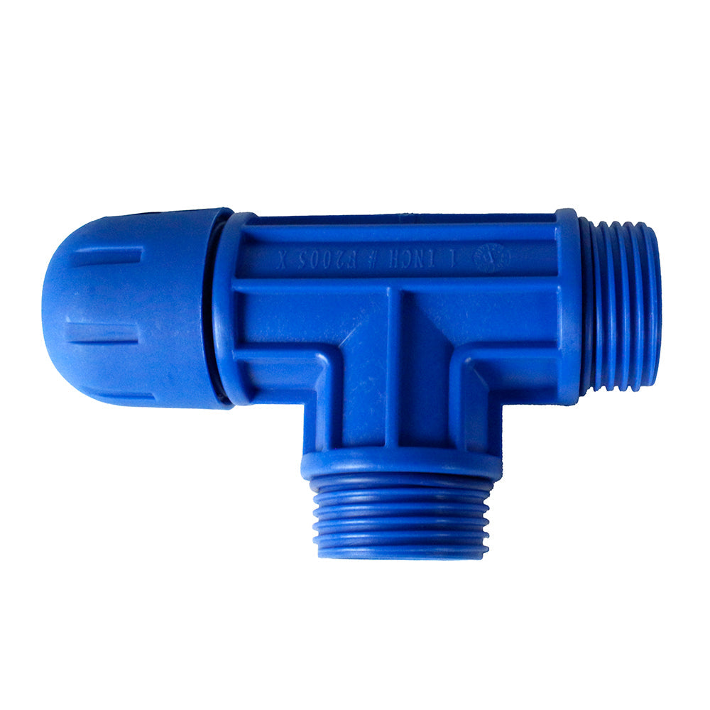  1" X 1/4" NPT Reducing Tee Rapid Air FastPipe Compressed Air Piping F2007(F2007 Pipe Fastpipe Composite 1 Diameter Reducing Tee X 1 4 Female Npt)