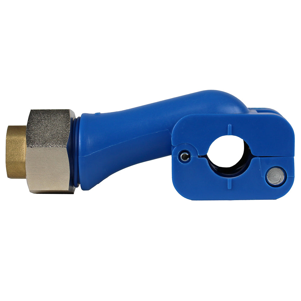  RapidAir FastPipe Saddle Drop Fitting 1" Main Pipe Tubing To 1/2" FNPT F2012(F2012 Pipe Fastpipe Composite 1 Diameter Saddle Drop X 1 2 Female Npt)