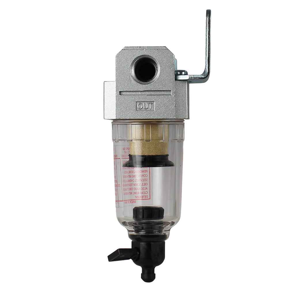  1/4" Compressed Air In Line Moisture Water Filter Trap F202N(1 4 Compressed Air In Line Moisture Water Filter Trap)