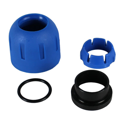  RapidAir FastPipe 1" Ball Valve Shut Off Kit Two 1" Threaded Adapters F2222(F2222 Pipe Fastpipe Composite 1 Diameter Valve Kit Lockable)