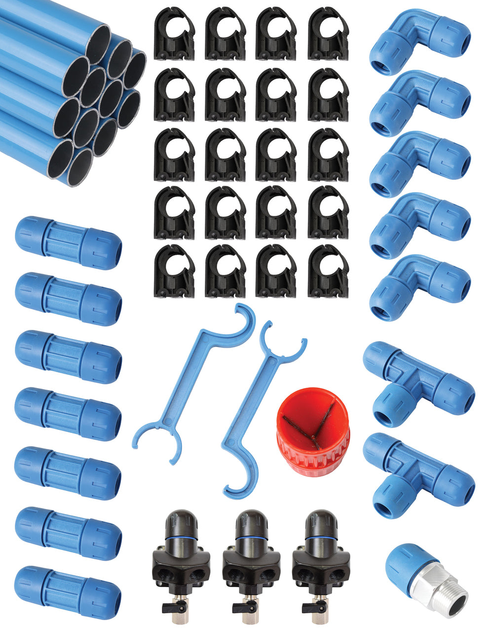  F28070-3/4" Fastpipe 90 Ft Master Kit(F28070 3 4 Fastpipe 90 Ft Master Kit)