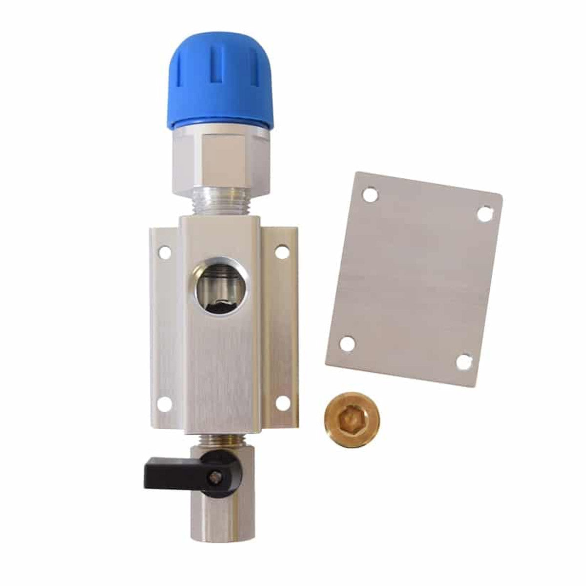  Rapid Air FastPipe Single Port 3/4" Wall Outlet 1/2" NPT Compressed Air Piping F1014(F1014 Pipe Fastpipe Composite 3 4 Diameter Single Port Outlet Kit)