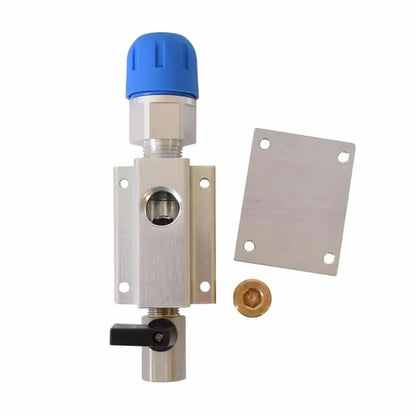  Rapid Air FastPipe Single Port 1" Wall Outlet Kit 1/2" NPT Compressed Air Piping F2014(F2014 Pipe Fastpipe Composite 1 Diameter Single Port Outlet Kit)