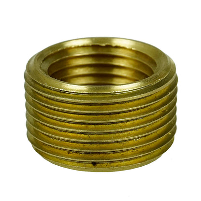  3/4" Male NPT Outer X 1/2" Female NPT Inner Solid Brass Socket Bushing FB110J(Brass 3 4 X 1 2 Bushing Fb110j)