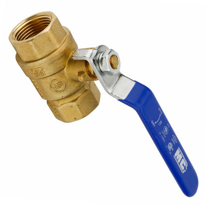  1/2" Female NPT Brass Ball Shut Off Valve Water Air Fluid 600 PSI WOG Full Port(1 2 Female Npt Brass Ball Shut Off Valve Water Air Fluid 600 Psi Wog Full Port)