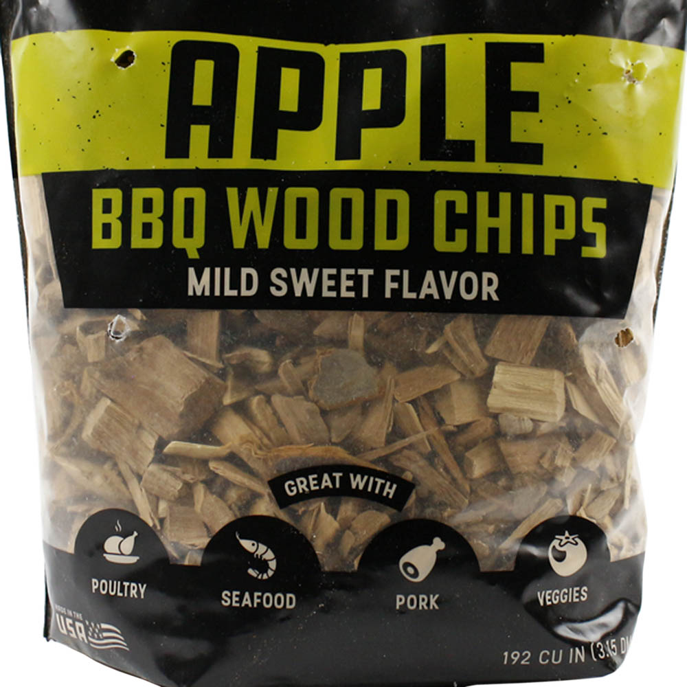  Bear Mountain BBQ Apple 100% All Natural Hardwood Chips Mild Sweet Smoky Flavor(Bear Mountain Bbq Wood Chips Apple Flavor)