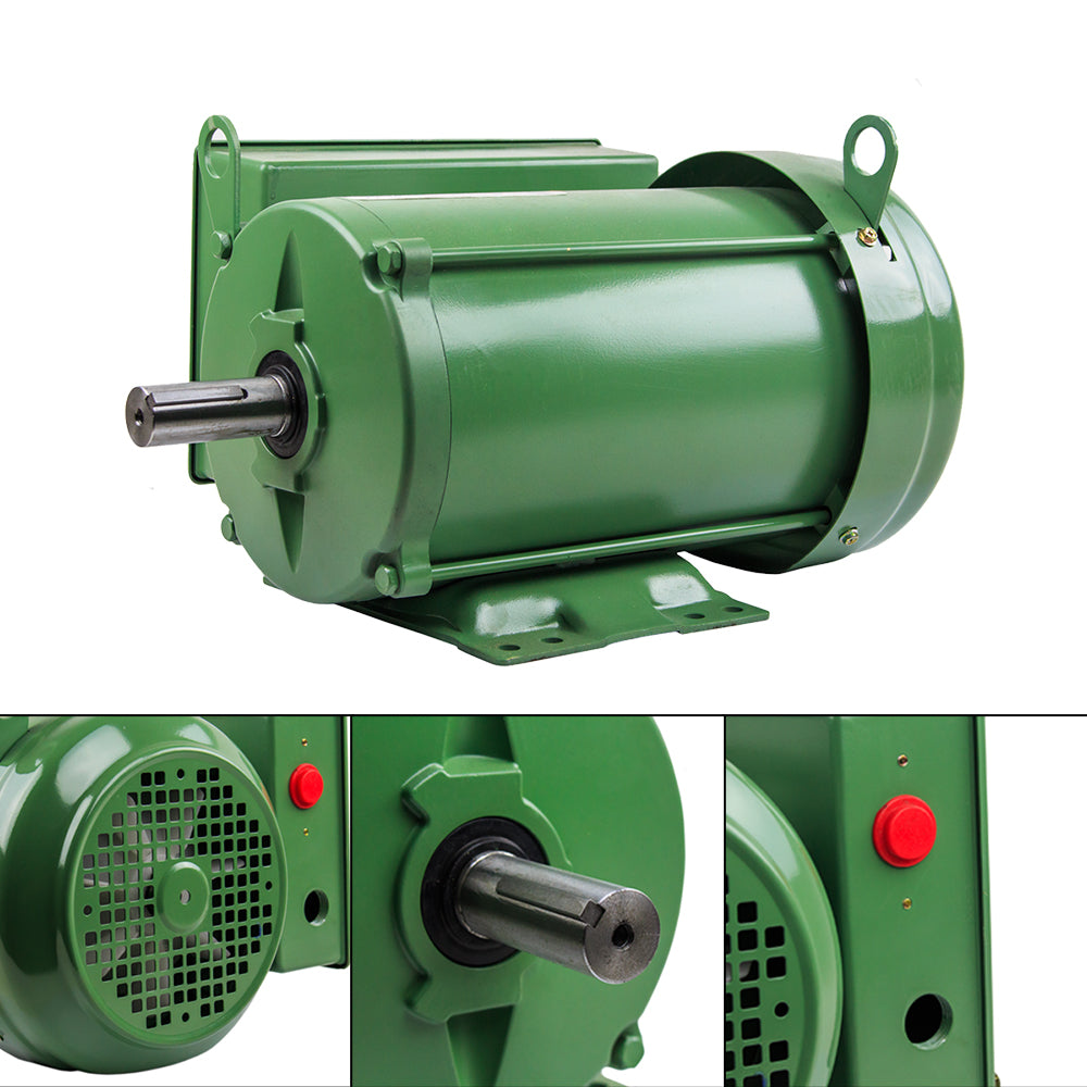  3 HP Single Phase Farm Duty Electric Motor 1769 RPM 184T Frame 208-230V TEFC(3 Hp Farm Duty Single Phase Electric Motor 1800 Rpm 184t Frame Tefc 208 230 Volt)