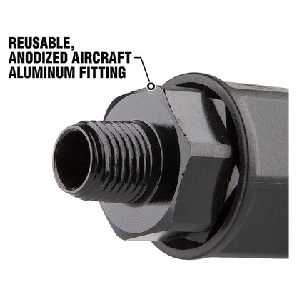 Legacy Flexzilla 1/4" Ball Swivel Air Hose Field Repairable Hose Replacement End(Flexzilla 1 4 Ball Swivel Air Hose Field Repairable Hose Replacement End)