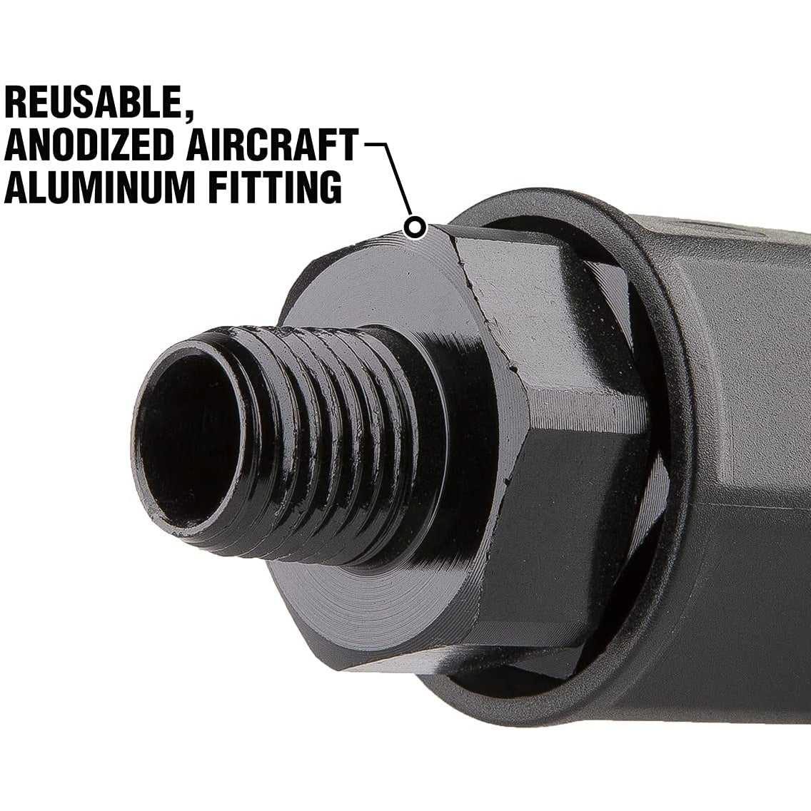  1/2" Flexzilla Pro Reusable Air Hose End Swivel Replacement RP900500S(1 2 Flexzilla Pro Reusable Air Hose End Swivel Replacement Rp900500s)