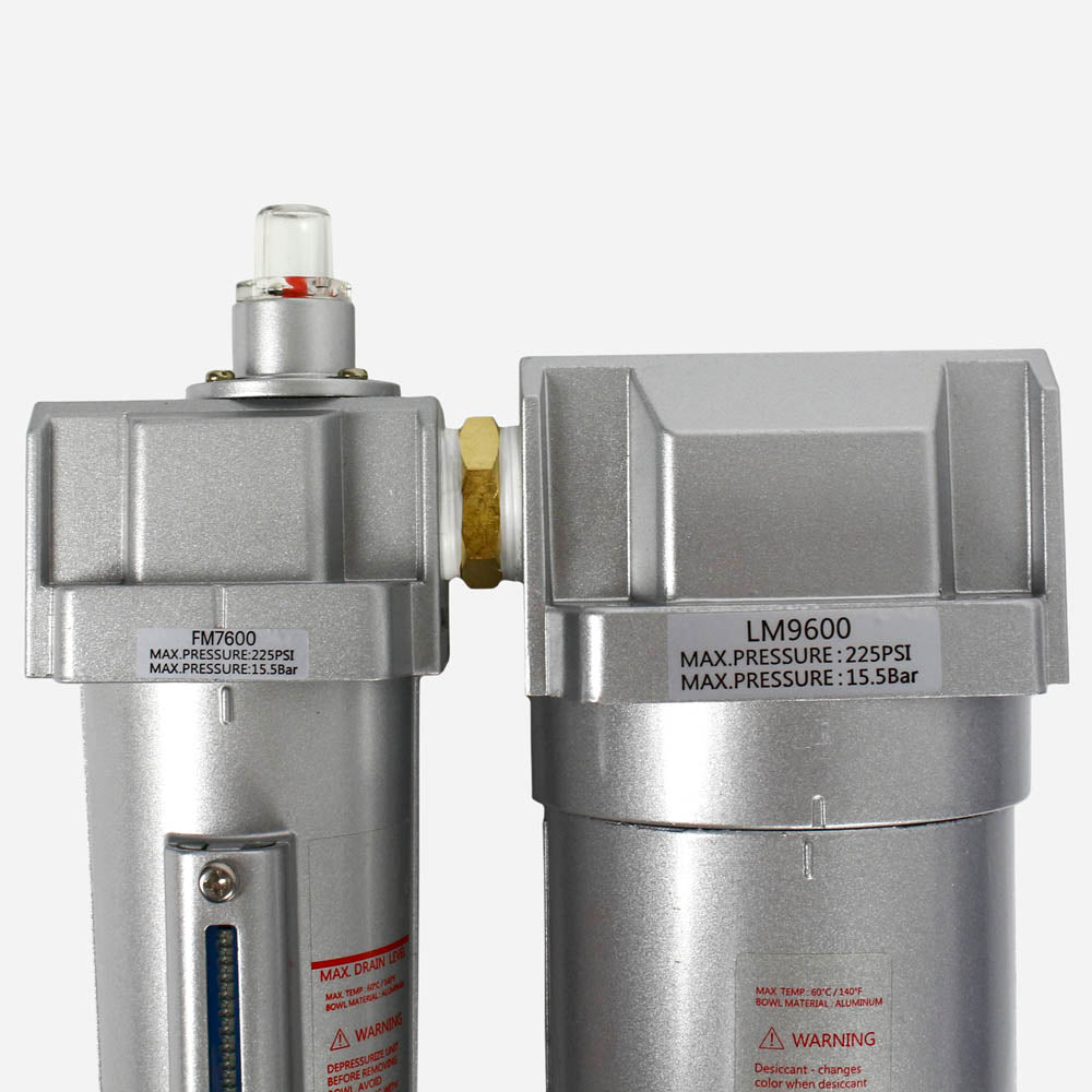  3/4" Inline Compressed Air Moisture Filter Desiccant Dryer Coalescing Combo(3 4 Inline Compressed Air Moisture Filter Desiccant Dryer Coalescing Combo)