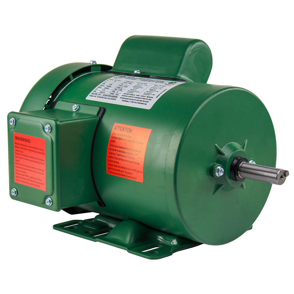  1 HP Single Phase Farm Duty Electric Motor 1725 RPM 56 Frame 115/230V TEFC(1 Hp Single Phase Farm Duty Electric Motor 56 Frame 1800 Rpm Tefc Enclosure)