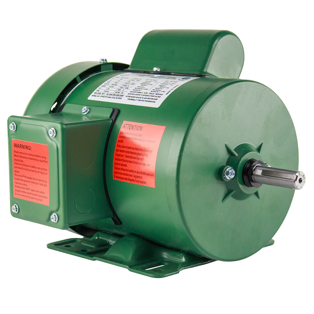  1/2 HP Single Phase Farm Duty Electric Motor 1725 RPM 56 Frame 115/230V TEFC(1 2 Hp Single Phase Farm Duty Electric Motor 56 Frame 1800 Rpm Tefc Enclosure)