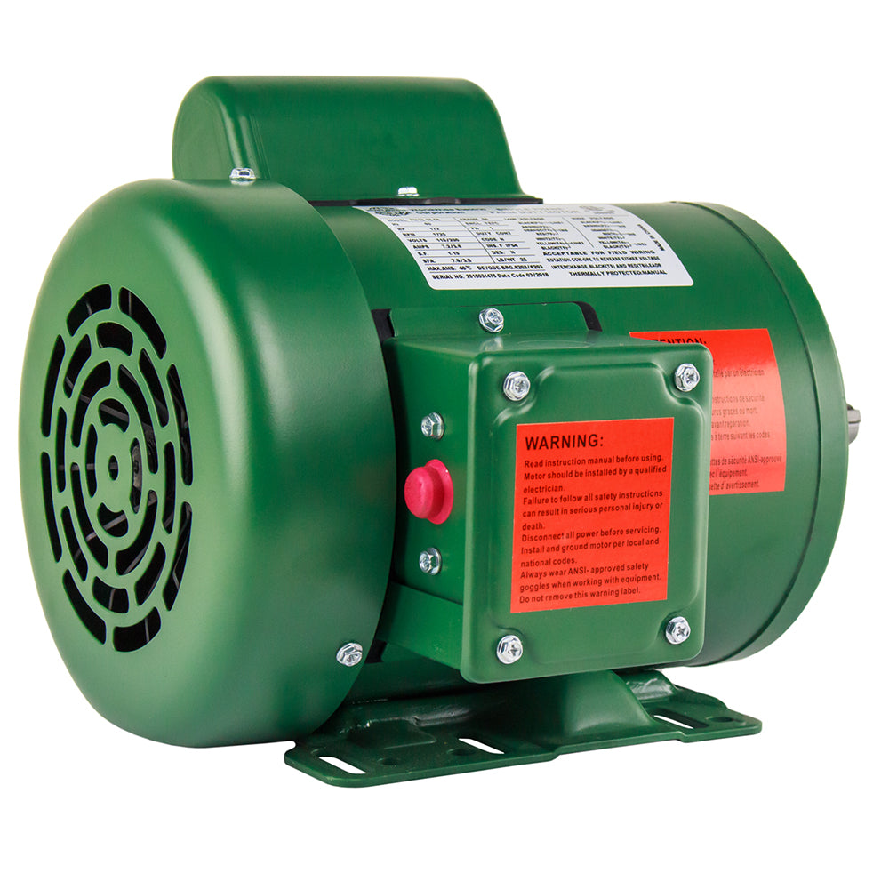  1/2 HP Single Phase Farm Duty Electric Motor 1725 RPM 56 Frame 115/230V TEFC(1 2 Hp Single Phase Farm Duty Electric Motor 56 Frame 1800 Rpm Tefc Enclosure)