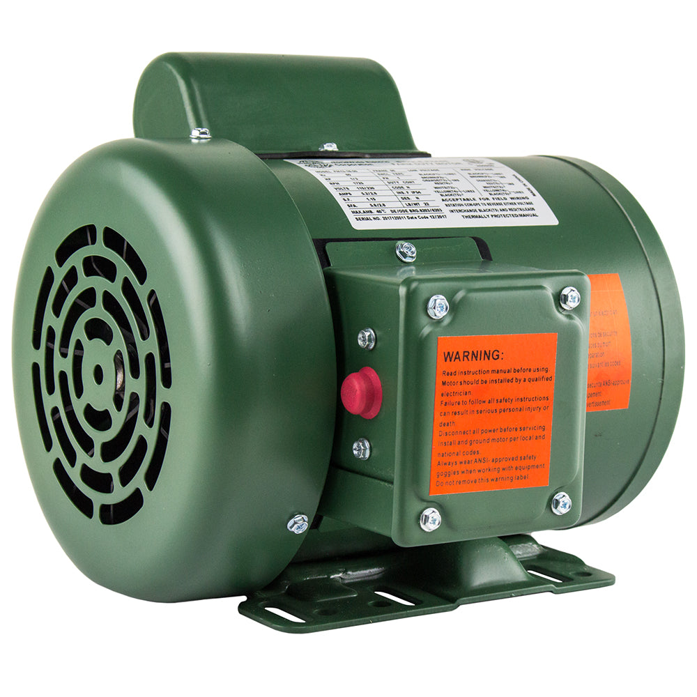  1/3 HP Single Phase Farm Duty Electric Motor 1725 RPM 56 Frame 115-230V TEFC(1 3 Hp Single Phase Farm Duty Electric Motor 56 Frame 1800 Rpm Tefc Enclosure)