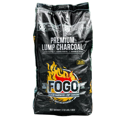  FOGO Premium Lump Charcoal Hardwood 17.6 Lb Bag All Natural Hardwood FG-CH-FP-17(Fogo Premium Lump Charcoal Hardwood 17 6 Lb Bag)