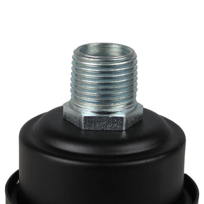  Solberg 1/2" NPT Air Compressor Intake Filter Silencer Metal Housing Canister With Filter FS-04-050(1 2 Npt Air Compressor Intake Filter Silencer Metal Housing Canister Usa Made)