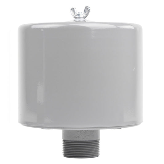  1-1/2" MNPT Metal Intake Filter / Silencer Housing With Element Made In USA(1 1 2 Mnpt Metal Intake Filter Silencer Housing With Element Made In Usa)