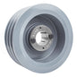  Masterdrive Cast Iron 5.5" Triple Groove Pulley For Belt B Section 5L With 1-3/8" Sheave Bushing 3BK57H(Cast Iron 5 5 Triple Groove 3 Belt B Section 5l With 1 3 8 Sheave Bushing)
