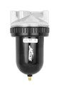  Milton 1" NPT Compressed Air Overnight Moisture Water Filter Trap USA Made(1 Npt Metal Filter 4 Micron Filter Element 250 Psi Max 300 Scfm Milton 1122 8)