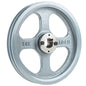  Masterdrive Cast Iron 10.25" 2 Groove Dual Pulley For Belt A Section 4L With 1-1/4" Sheave Bushing(Cast Iron 10 25 2 Groove Dual Belt A Section 4l Pulley W 1 1 4 Sheave Bushing)