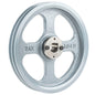  Masterdrive Cast Iron 10.25" 2 Groove Dual Pulley For Belt A Section 4L With 1-1/8" Sheave Bushing(Cast Iron 10 25 2 Groove Dual Belt A Section 4l Pulley W 1 1 8 Sheave Bushing)