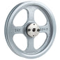  Masterdrive Cast Iron 10.25" 2 Groove Dual Pulley For Belt A Section 4L With 5/8" Sheave Bushing(Cast Iron 10 25 2 Groove Dual Belt A Section 4l Pulley W 5 8 Sheave Bushing)