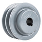  3 " Cast Iron 7 / 8" Shaft Pulley Sheave Single 2 Groove V Style A Belt 4L(3 Cast Iron 7 8 Shaft Pulley Sheave Single 2 Groove V Style A Belt 4l New)