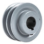  Masterdrive 3.25" Cast Iron 1 Inch Shaft Pulley Sheave Single 2 Groove V Style A Belt 4L 2AK32-1(3 25 Cast Iron1 Shaft Pulley Sheave Single 2 Groove V Style A Belt 4l New)