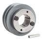  Cast Iron 3.5" 2 Groove Dual Belt A Section 4L Pulley With 1-3/8" Sheave Bushing(Cast Iron 3 5 2 Groove Dual Belt A Section 4l Pulley With 1 3 8 Sheave Bushing)