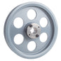  Cast Iron 9.25" Dual Groove Belt A Section 4L Pulley W/ 1-1/8" Sheave Bushing(Cast Iron 9 25 2 Groove Dual Belt A Section 4l Pulley W 1 1 8 Sheave Bushing)