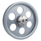  Cast Iron 9.25" Dual Groove Belt A Section 4L Pulley W/ 5/8" Sheave Bushing(Cast Iron 9 25 2 Groove Dual Belt A Section 4l Pulley W 5 8 Sheave Bushing)